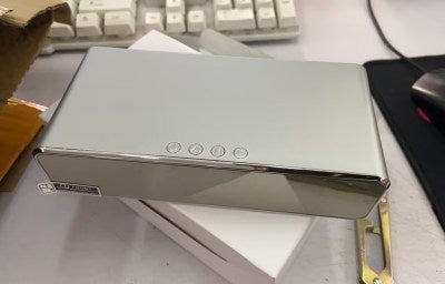 wireles charging LED  Digital Clock  with Temperature